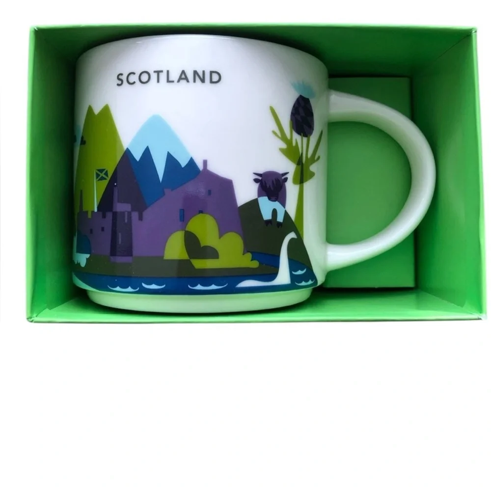 Starbucks You Are Here Scotland Mug NIB